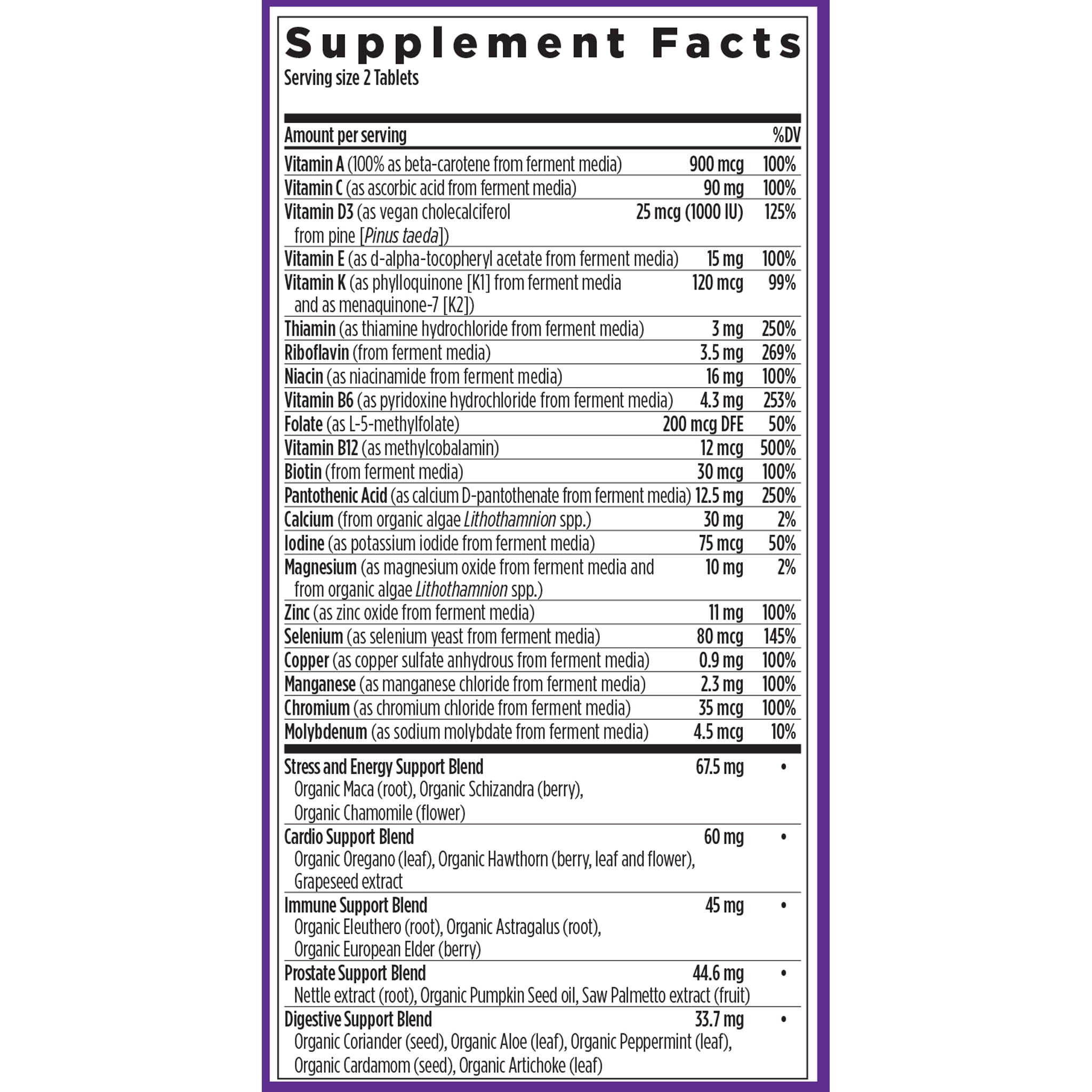 Supplement Facts