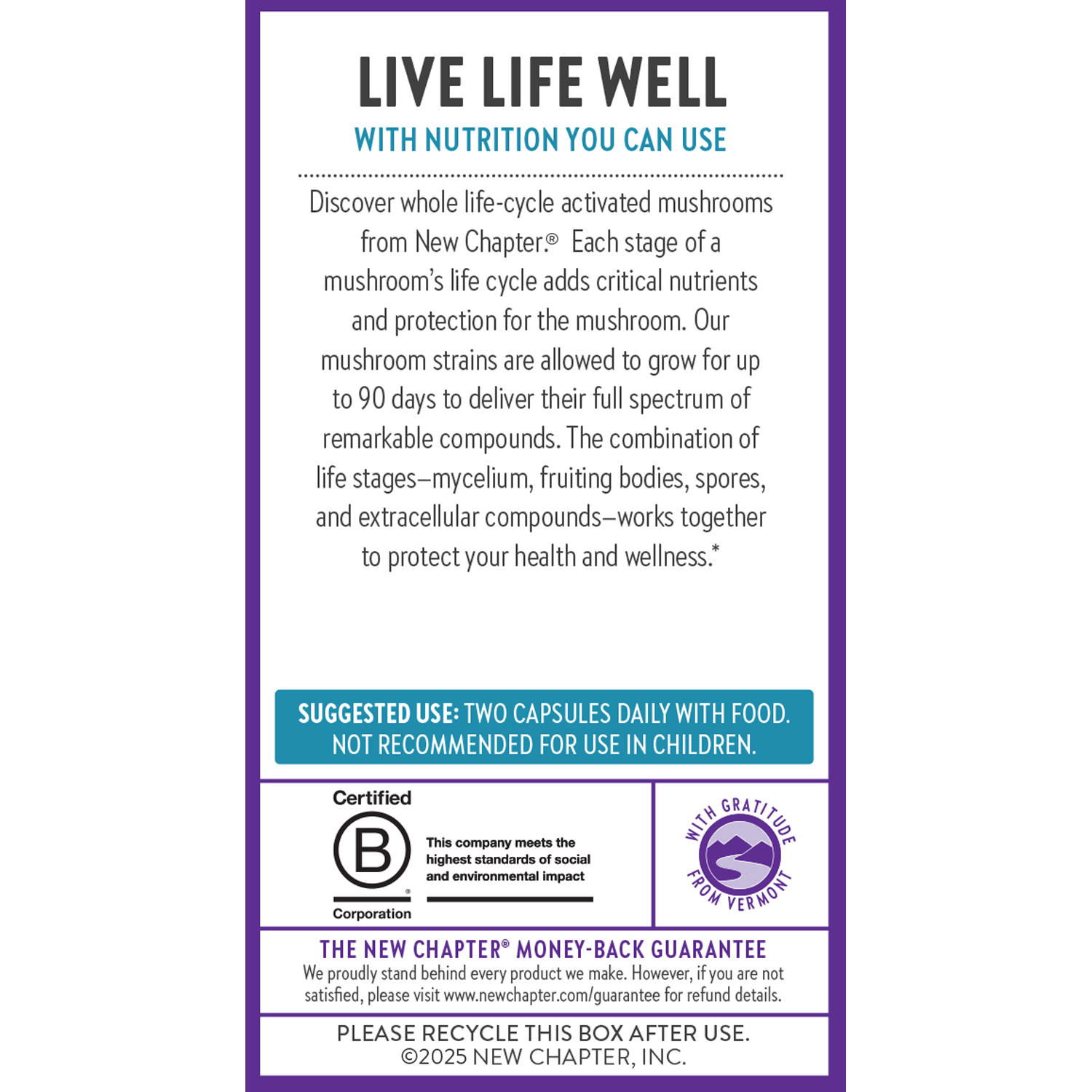 Live Life Well with Nutrition you can use