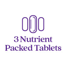 3 Nutrient Packed Tablets