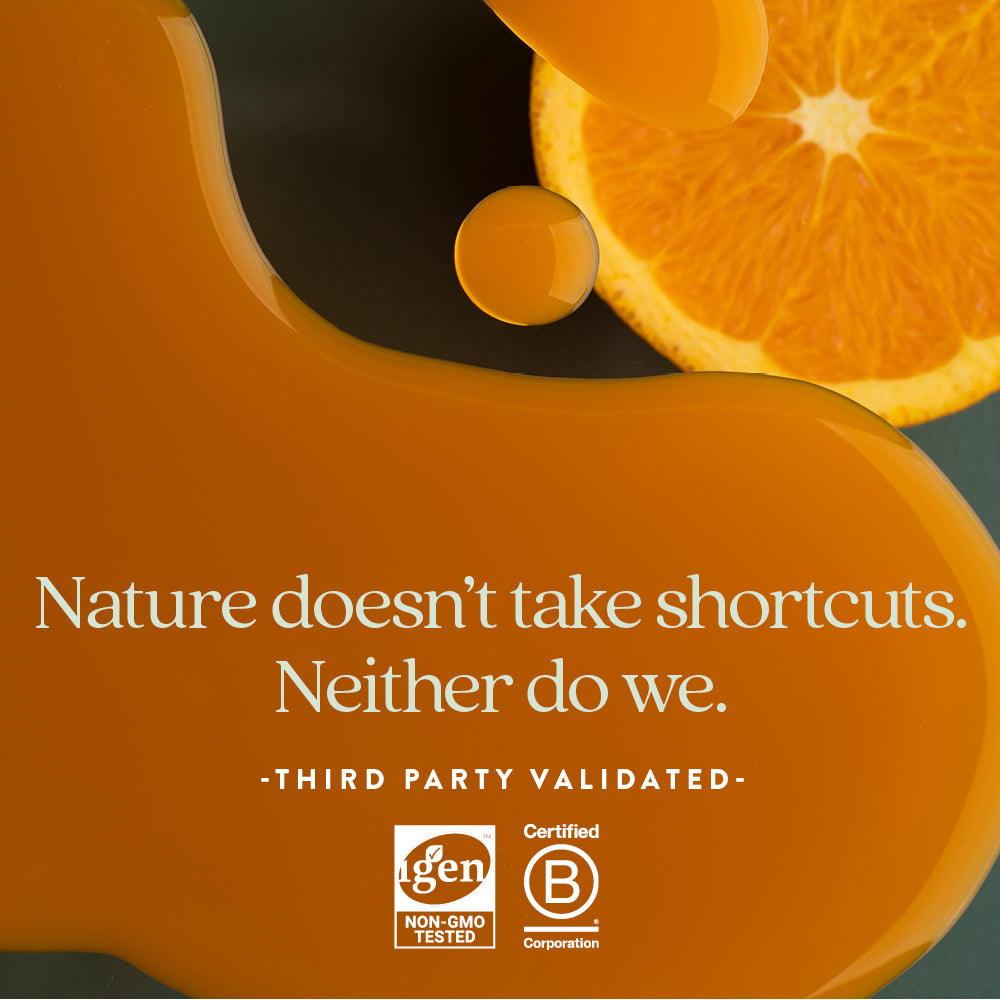 Third Party Validated. iGen Non-GMO Tested, Certified B Corporation