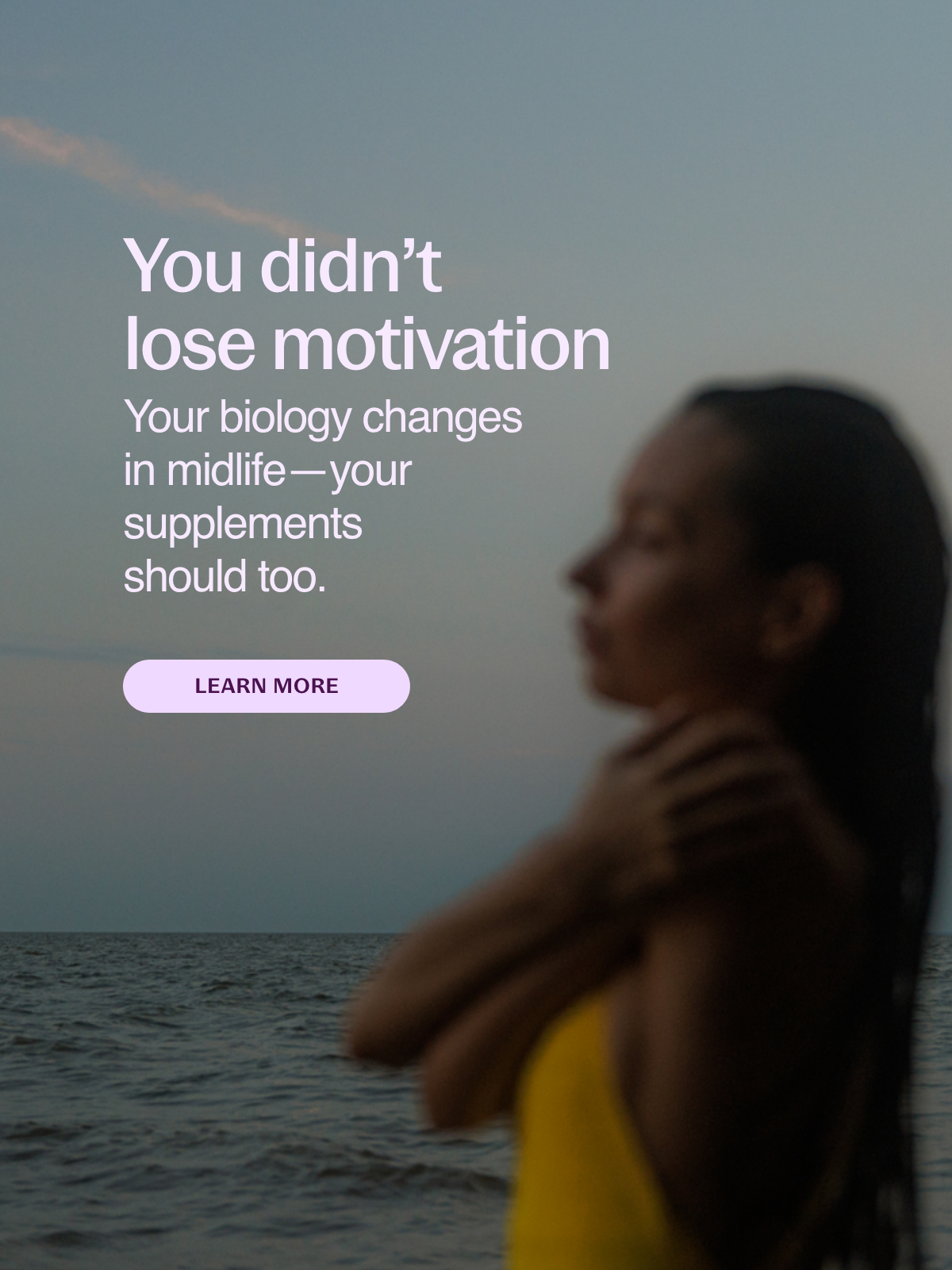 You didn't lose motivation midlife changed the rules. Your body is just catching up 