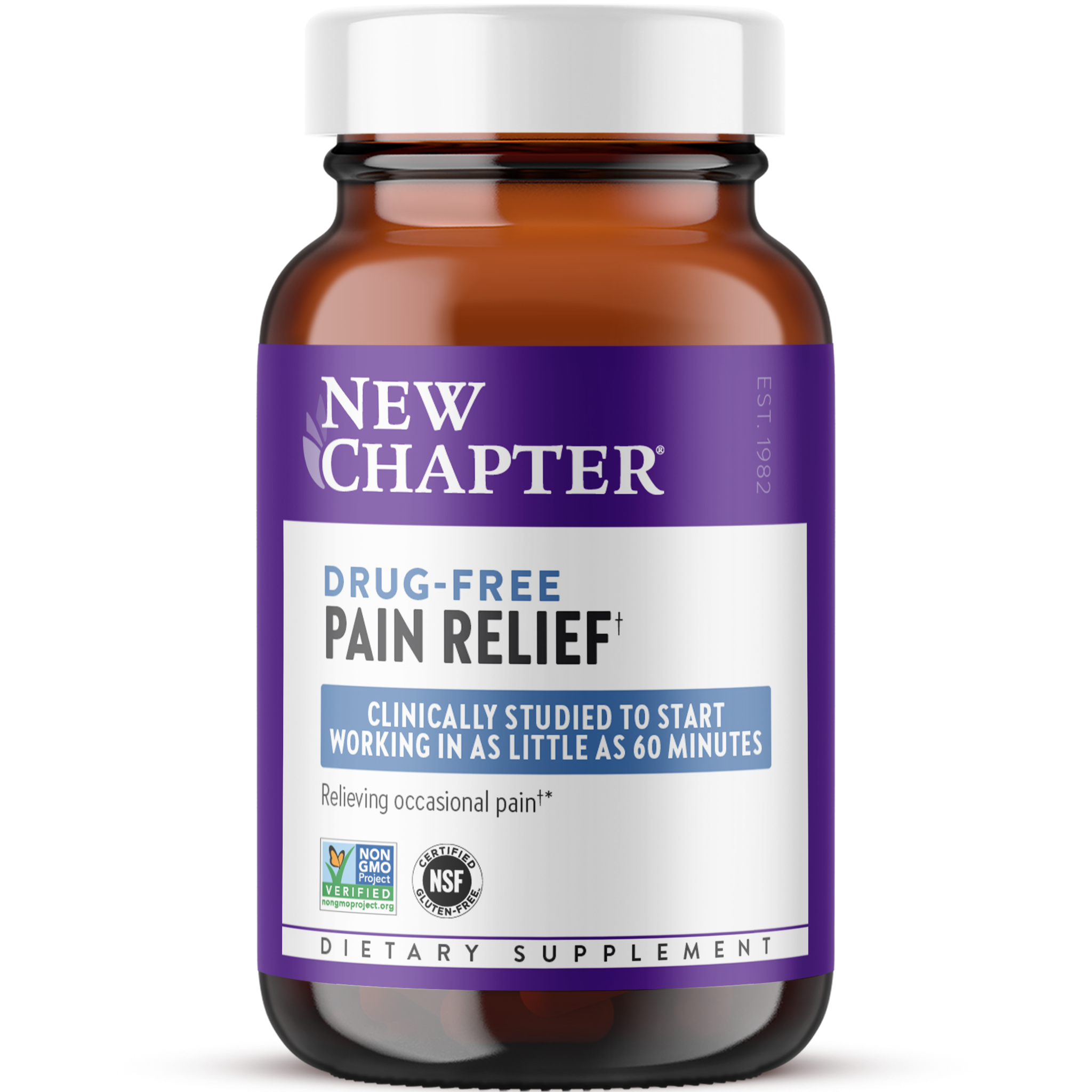 New Chapter Drug-Free Pain Relief bottle