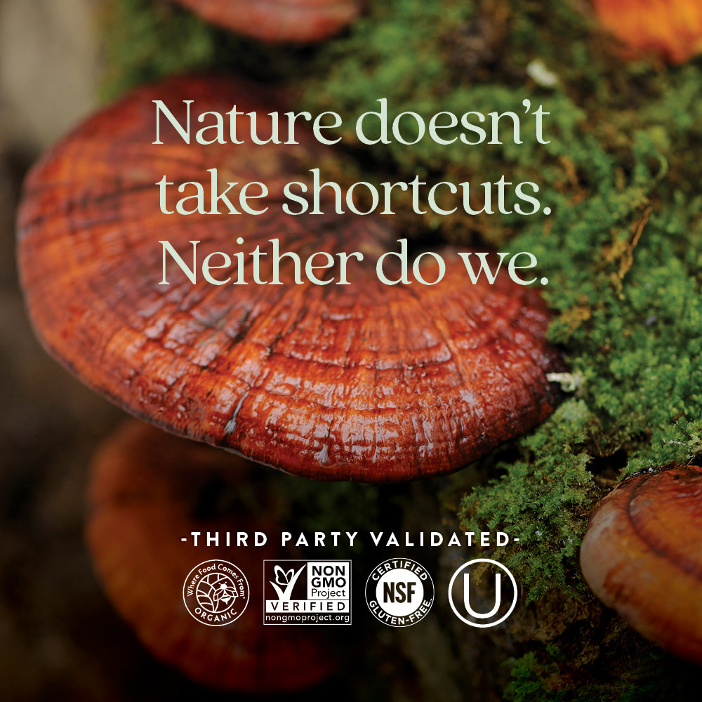 Where Food Comes From Organic Certified, Non-GMO Project Verified, NSF Certified Gluten-Free, Kosher Certified