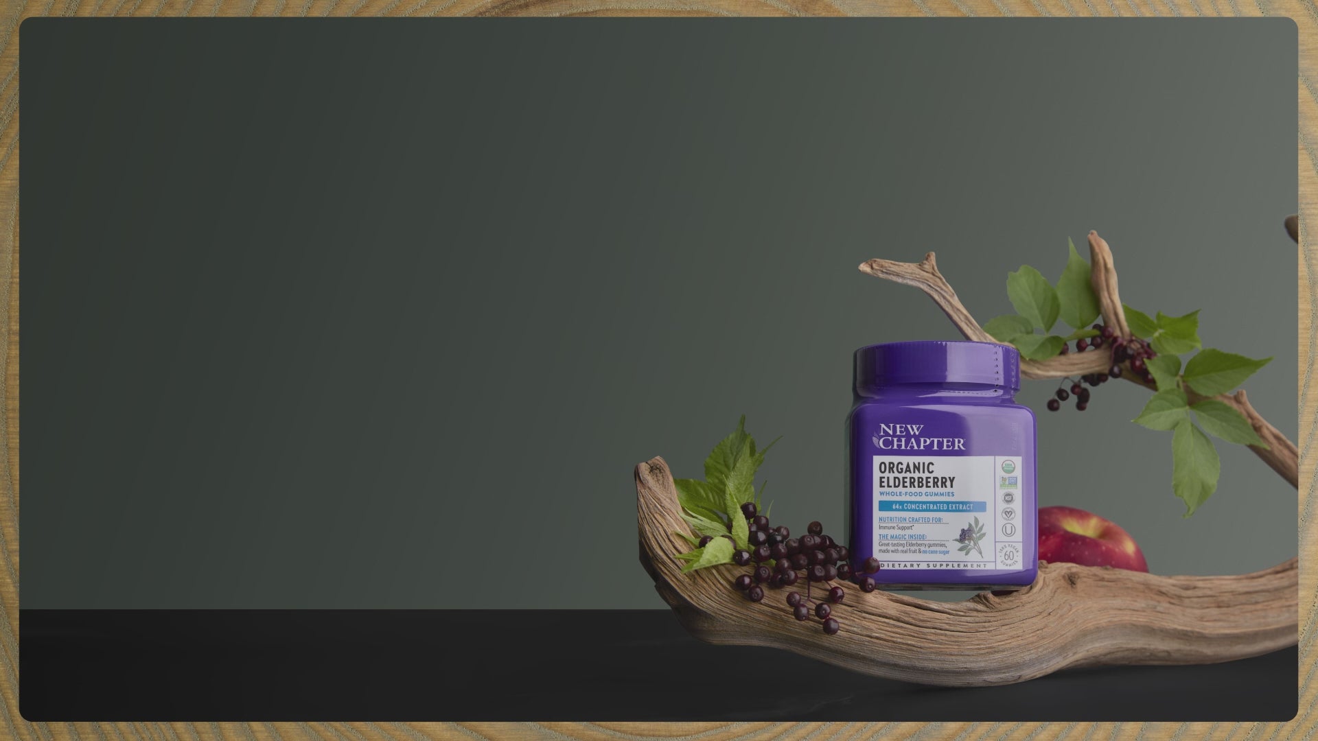 Organic Elderberry Whole-Food Gummies